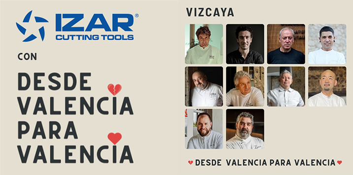 IZAR Cutting Tools se une a la iniciativa solidaria en apoyo a los afectados por la DANA en Valencia